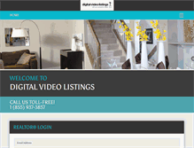 Tablet Screenshot of digitalvideolistings.com